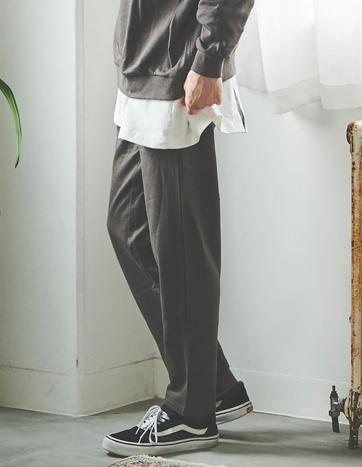 [IWU（アイダブリュー）]ユニセックス撥水加工スウェットテーパードパンツ パンツ レディースファッション通販 リエディ