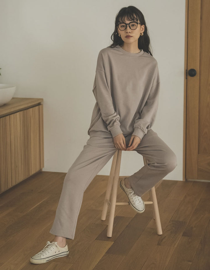 [IWU（アイダブリュー）]ユニセックス撥水加工スウェットテーパードパンツ パンツ レディースファッション通販 リエディ