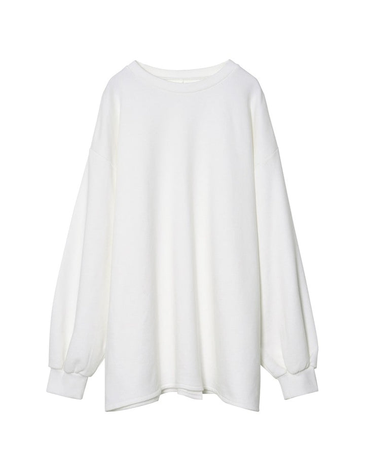 ボリュームスリーブ裏毛スウェットプルオーバー トップス レディースファッション通販 リエディ