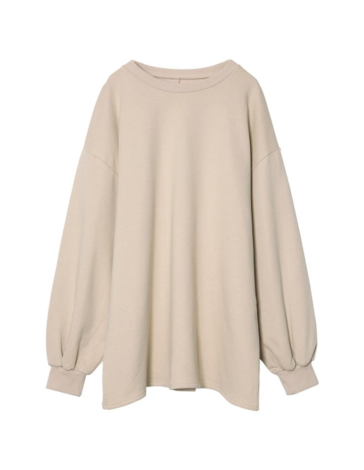 ボリュームスリーブ裏毛スウェットプルオーバー トップス レディースファッション通販 リエディ