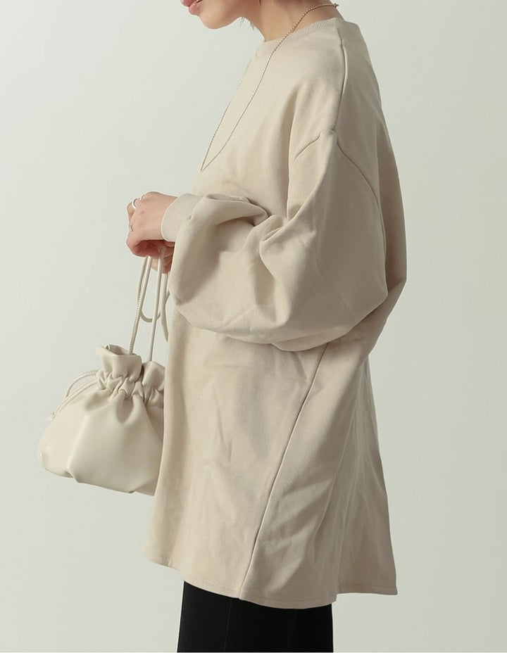 ボリュームスリーブ裏毛スウェットプルオーバー トップス レディースファッション通販 リエディ