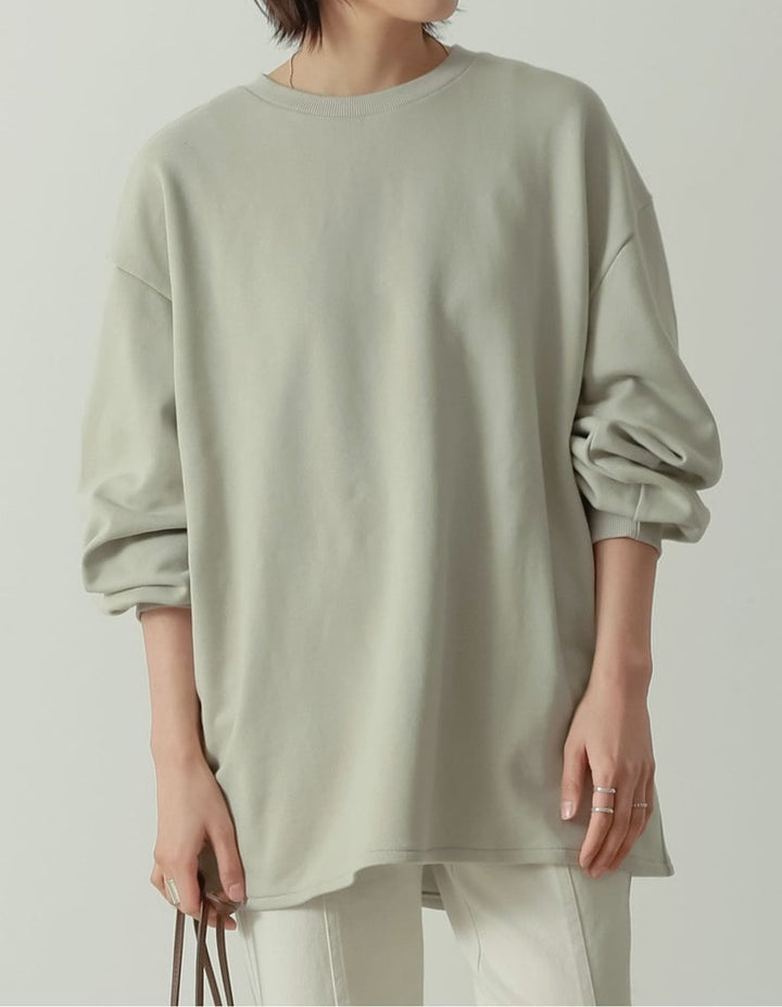 ボリュームスリーブ裏毛スウェットプルオーバー トップス レディースファッション通販 リエディ