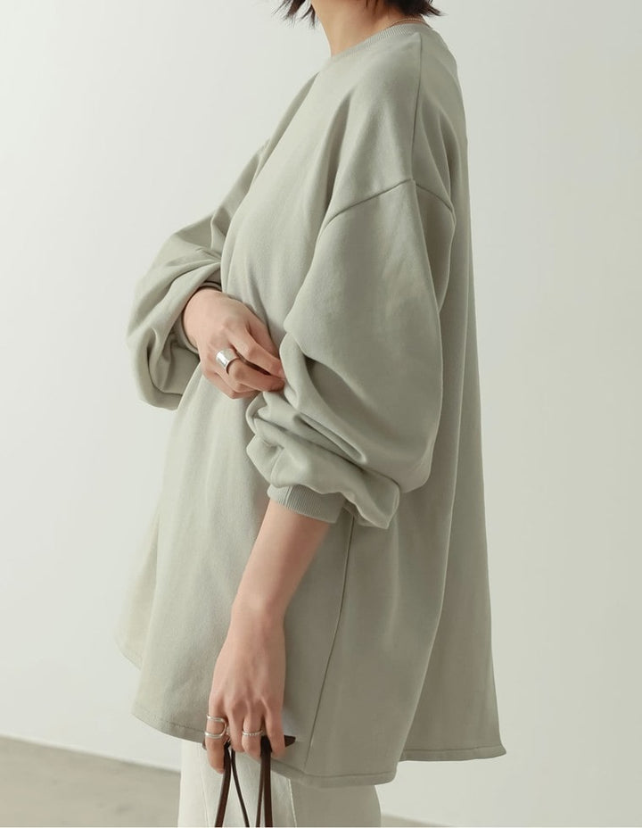 ボリュームスリーブ裏毛スウェットプルオーバー トップス レディースファッション通販 リエディ