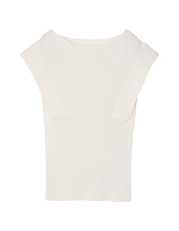 スクエアシルエットリブニットトップス トップス レディースファッション通販 リエディ