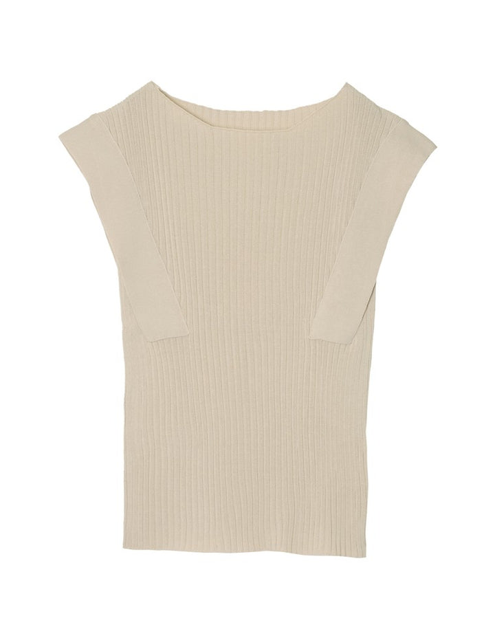 スクエアシルエットリブニットトップス トップス レディースファッション通販 リエディ