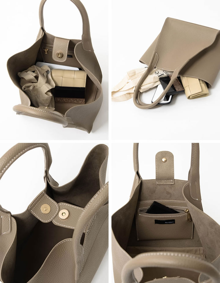 ステッチデザイン2WAYトートバッグ バッグ レディースファッション通販 リエディ