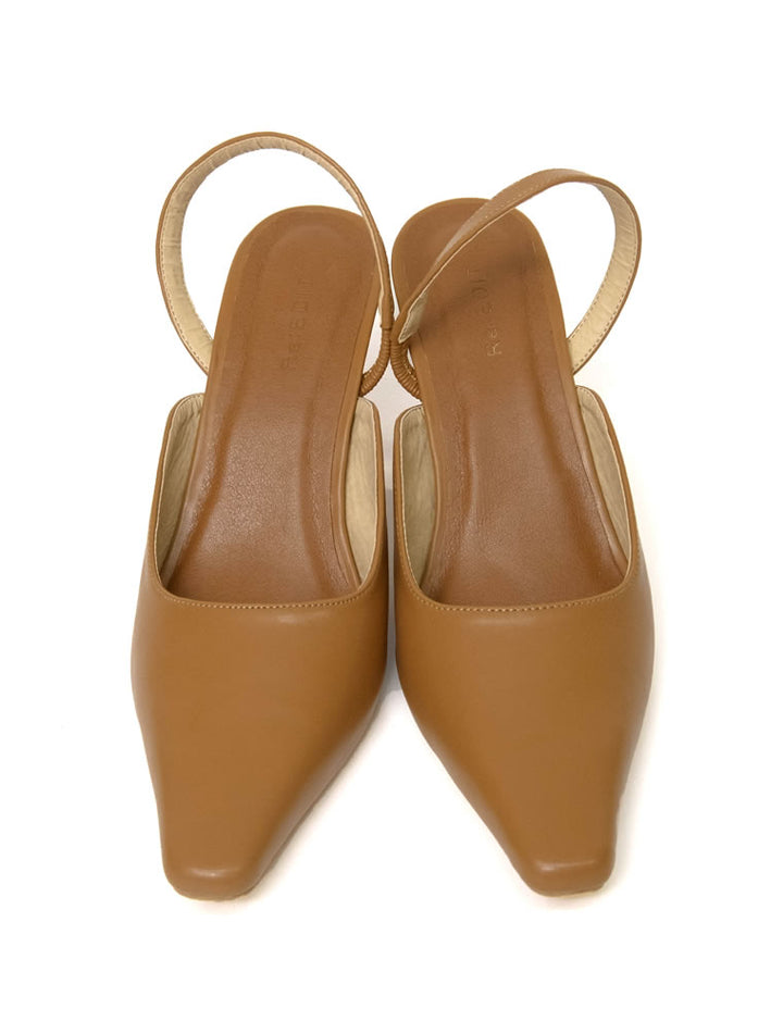 [2022S/S COLLECTION]バックストラップポインテッドトゥミュールパンプス シューズ レディースファッション通販 リエディ