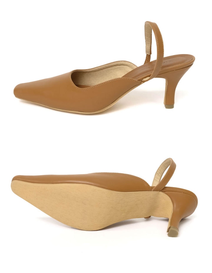 [2022S/S COLLECTION]バックストラップポインテッドトゥミュールパンプス シューズ レディースファッション通販 リエディ