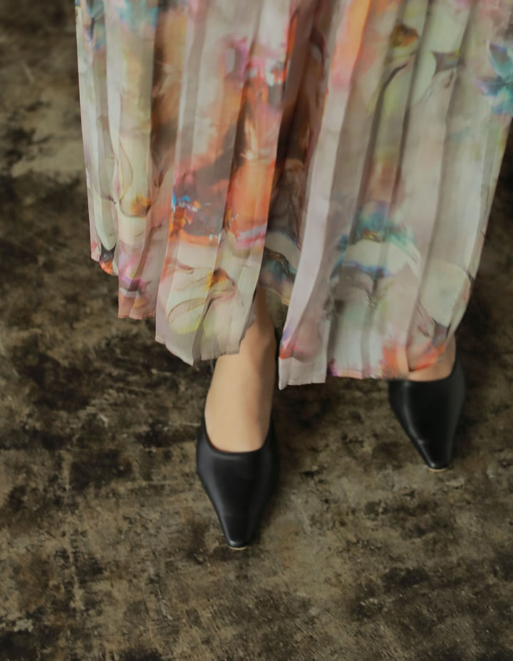 [2022S/S COLLECTION]バックストラップポインテッドトゥミュールパンプス シューズ レディースファッション通販 リエディ