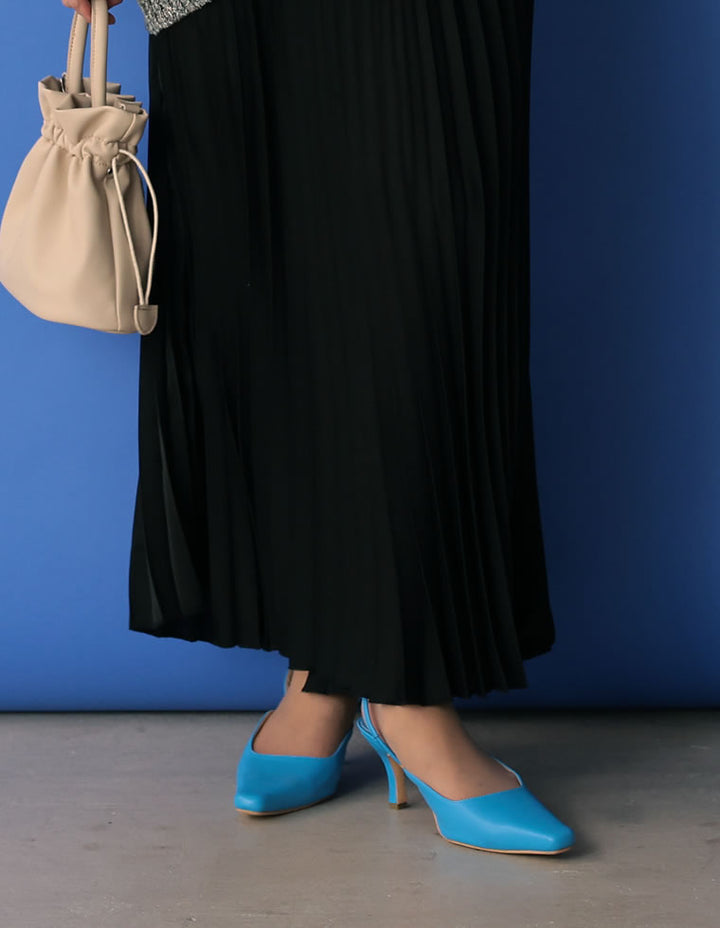 [2022S/S COLLECTION]バックストラップポインテッドトゥミュールパンプス シューズ レディースファッション通販 リエディ