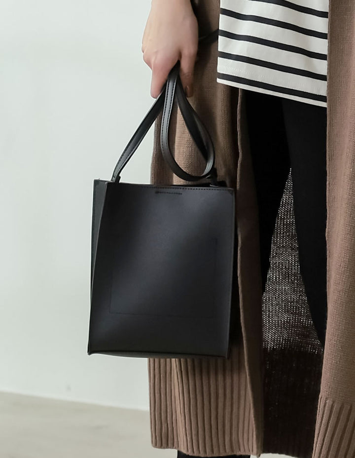 フェイクレザースクエアカラーショルダーバッグ バッグ レディースファッション通販 リエディ