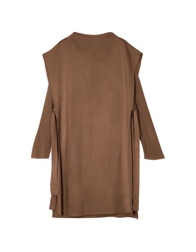 [2点セット]ランダムリブニット×プチハイネックニットベストアンサンブル トップス レディースファッション通販 リエディ