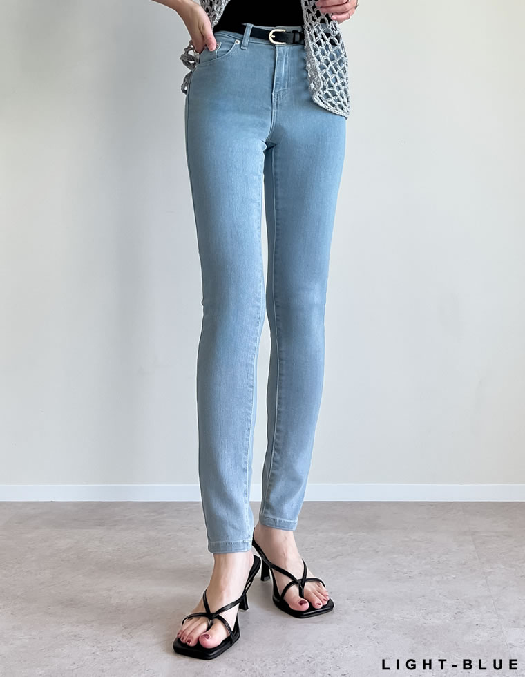 ストレッチスキニーデニムパンツ