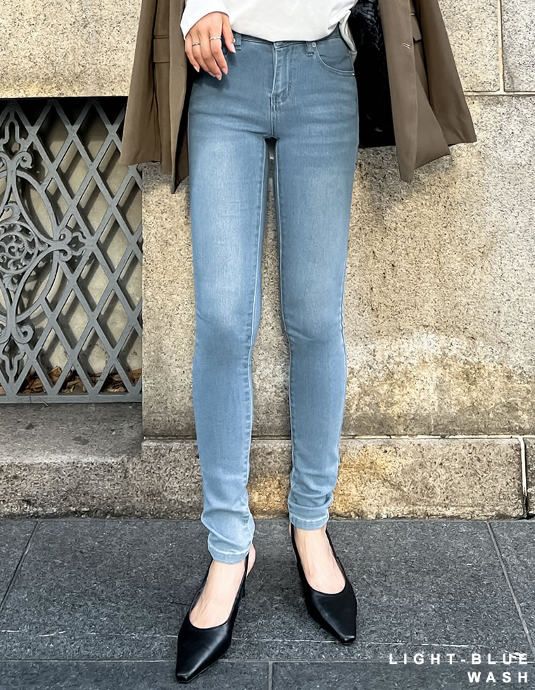 ストレッチスキニーデニムパンツ