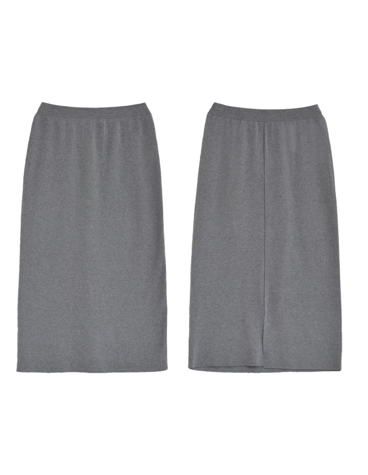 ストレッチタイトニットスカート＆ニットレギンスSET