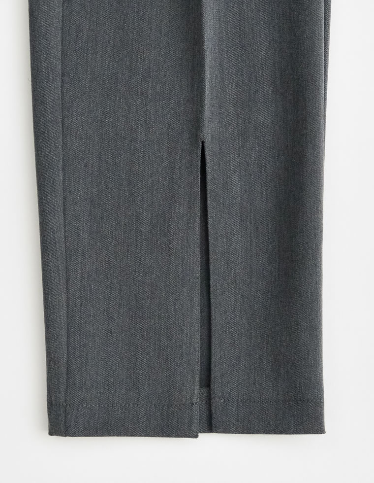 ストレッチツイルスリットパンツ