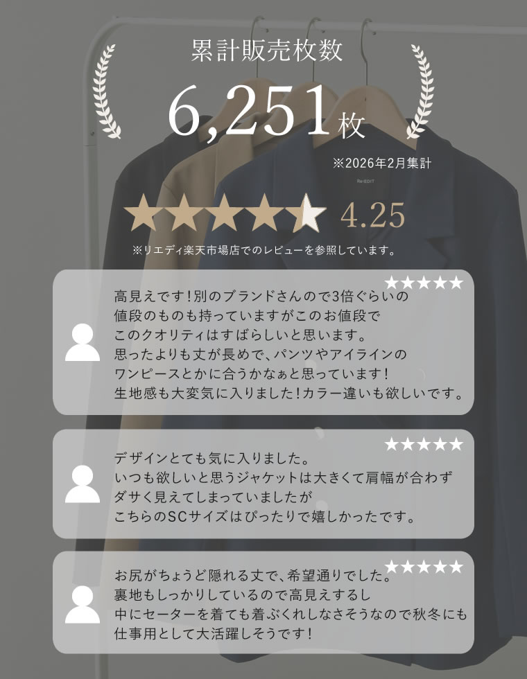 金ボタンブレザージャケット