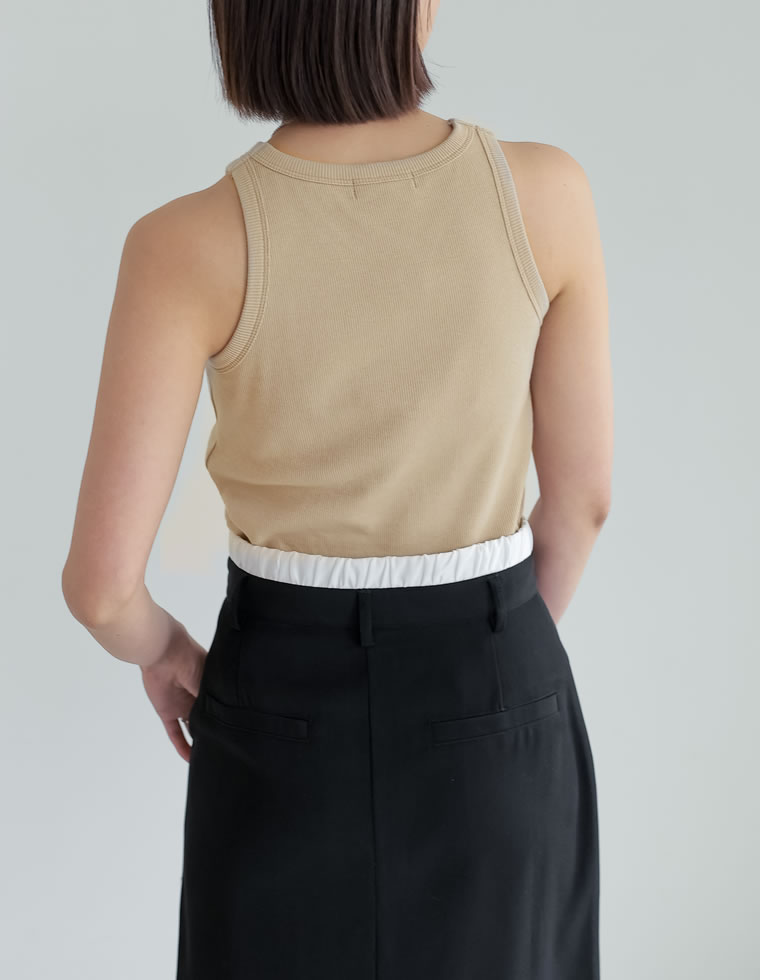 カップ付きアメスリタンクトップ