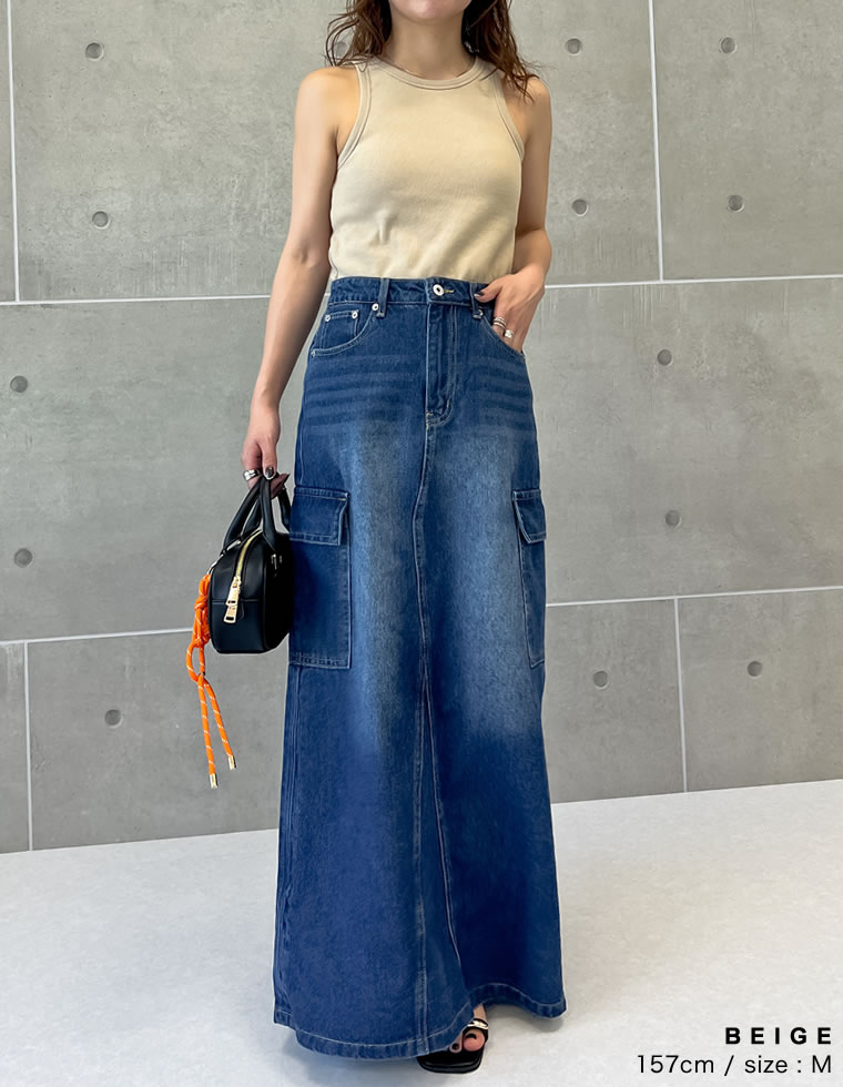 カップ付きアメスリタンクトップ