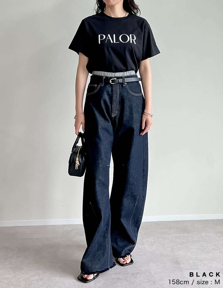 ラバープリントロゴTシャツ