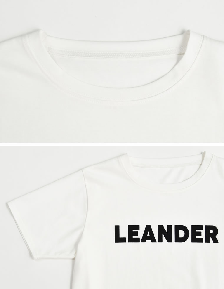 フロッキーゴシックロゴTシャツ