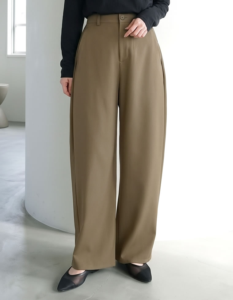 ソフトツイルカーブパンツ