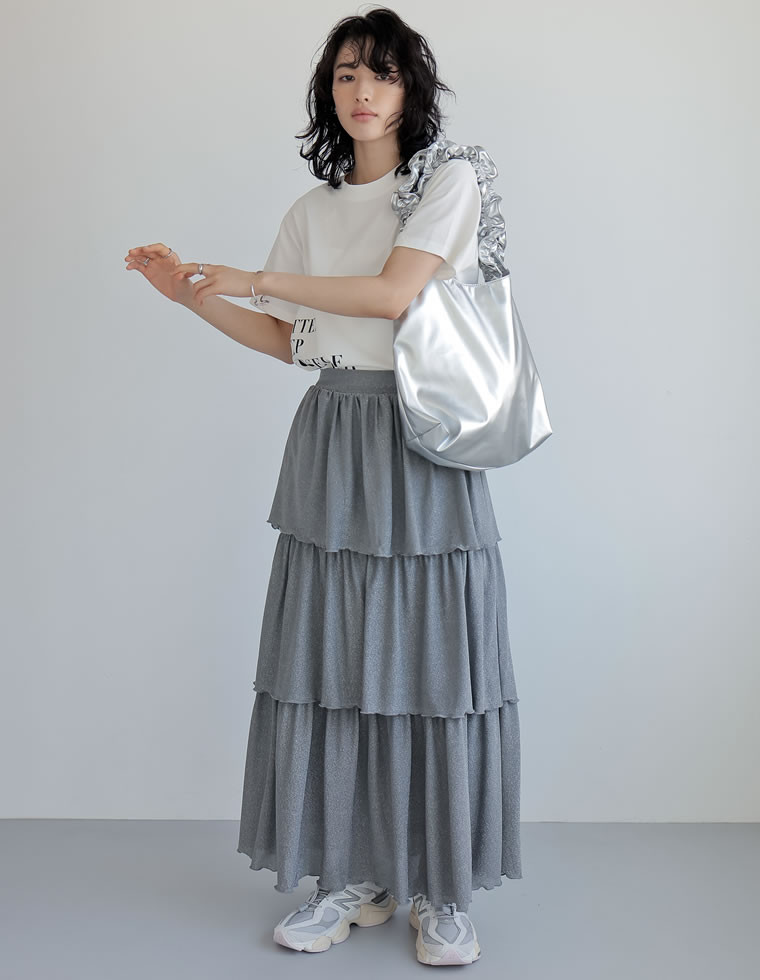 シャーリングショルダーバッグ