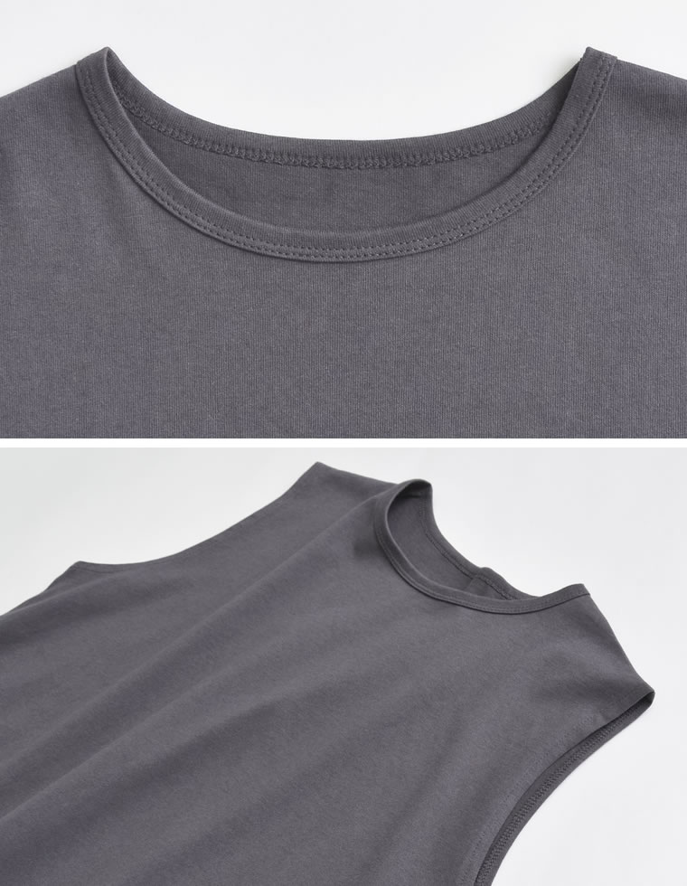 フレンチスリーブチュニックTシャツ