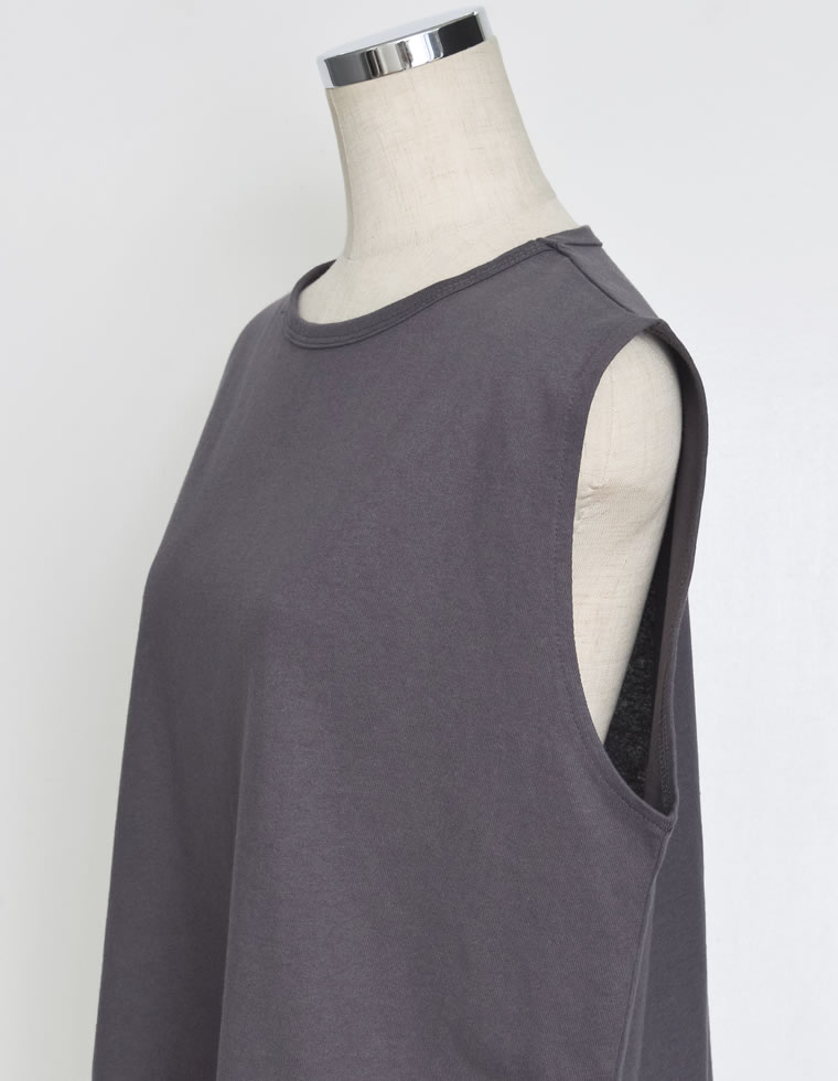 フレンチスリーブチュニックTシャツ