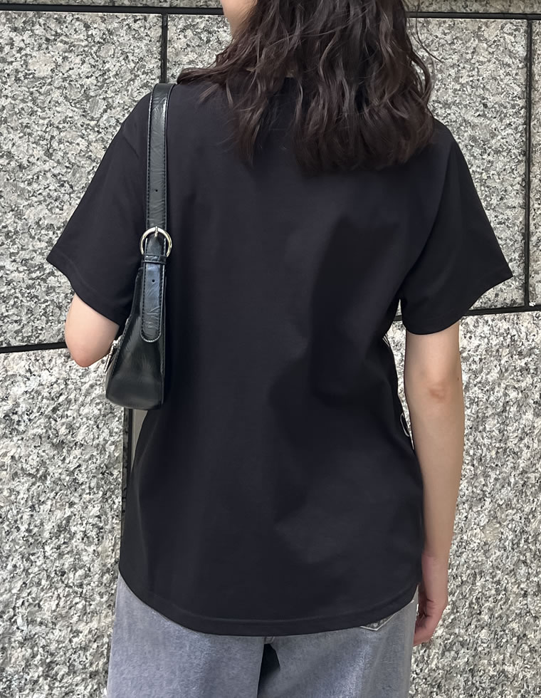 サイドメッセージロゴTシャツ