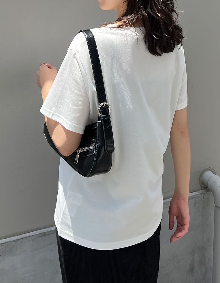 サイドメッセージロゴTシャツ