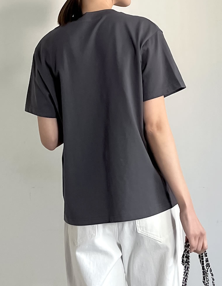 サイドメッセージロゴTシャツ