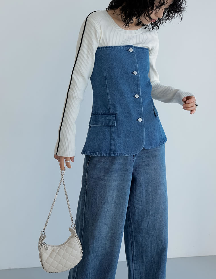 キルトステッチショルダーバッグ