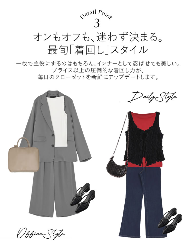 ボートネックリブタンクトップ