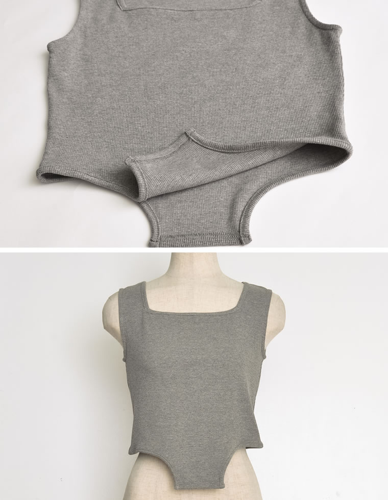 ストレッチハイレグタンクトップ