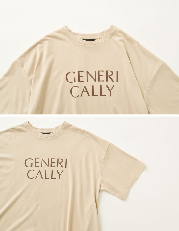 オーバーサイズロゴＴシャツ
