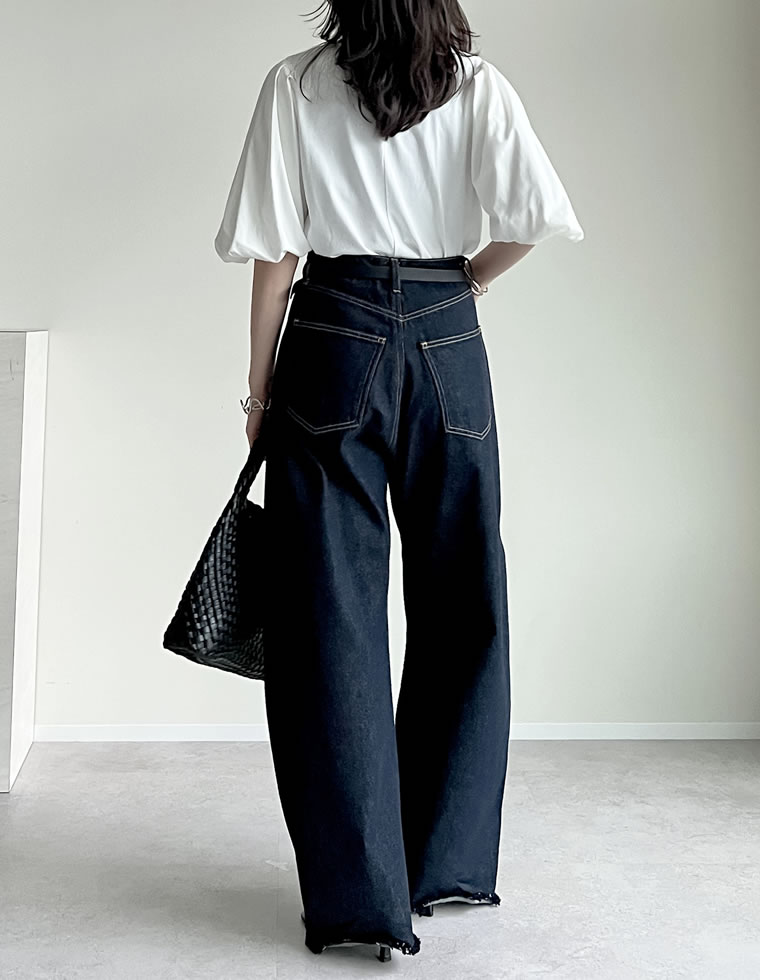 バルーンスリーブTシャツ