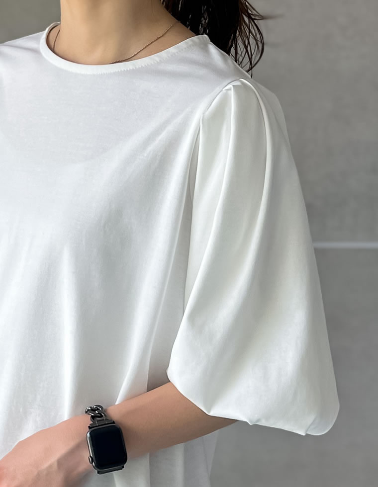 バルーンスリーブTシャツ