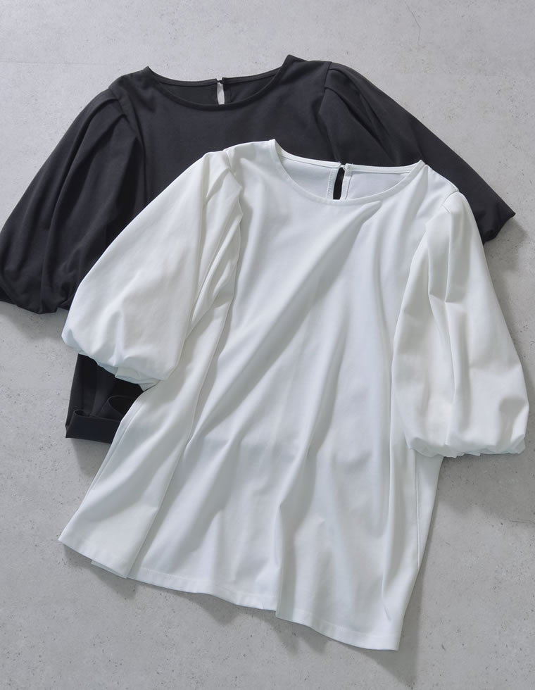 バルーンスリーブTシャツ