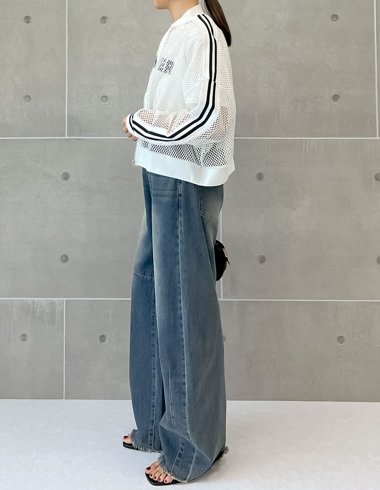 2タイプメッシュブルゾン