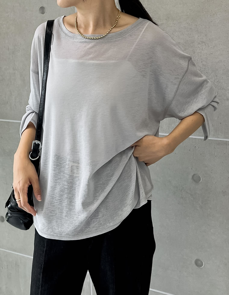 シアーカットソートップス