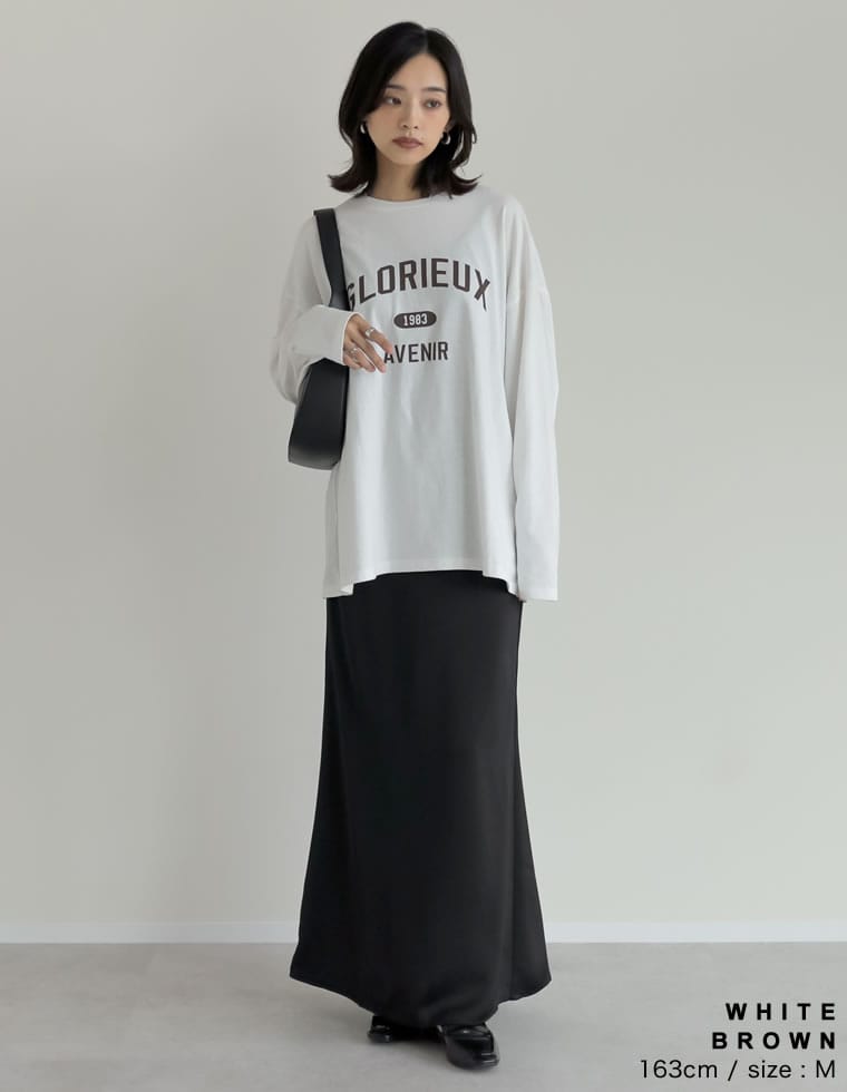 コットンカレッジロゴロンT