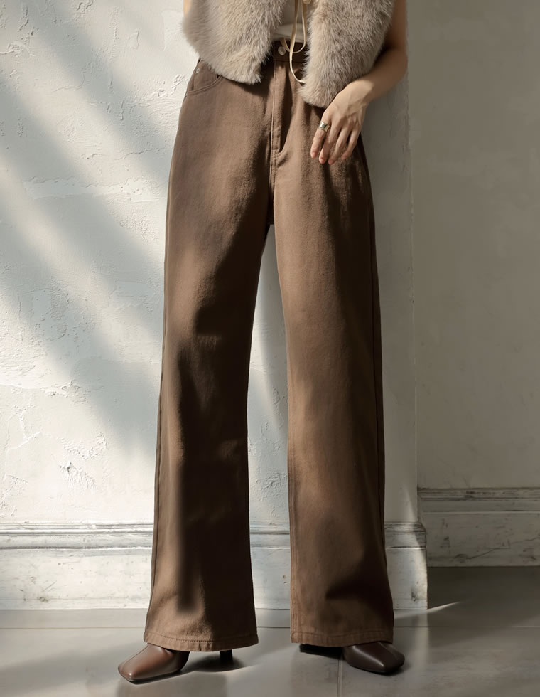 カツラギワイドストレートパンツ