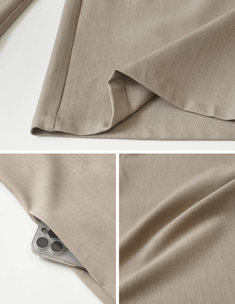 ストレッチミックスツイルオールインワン