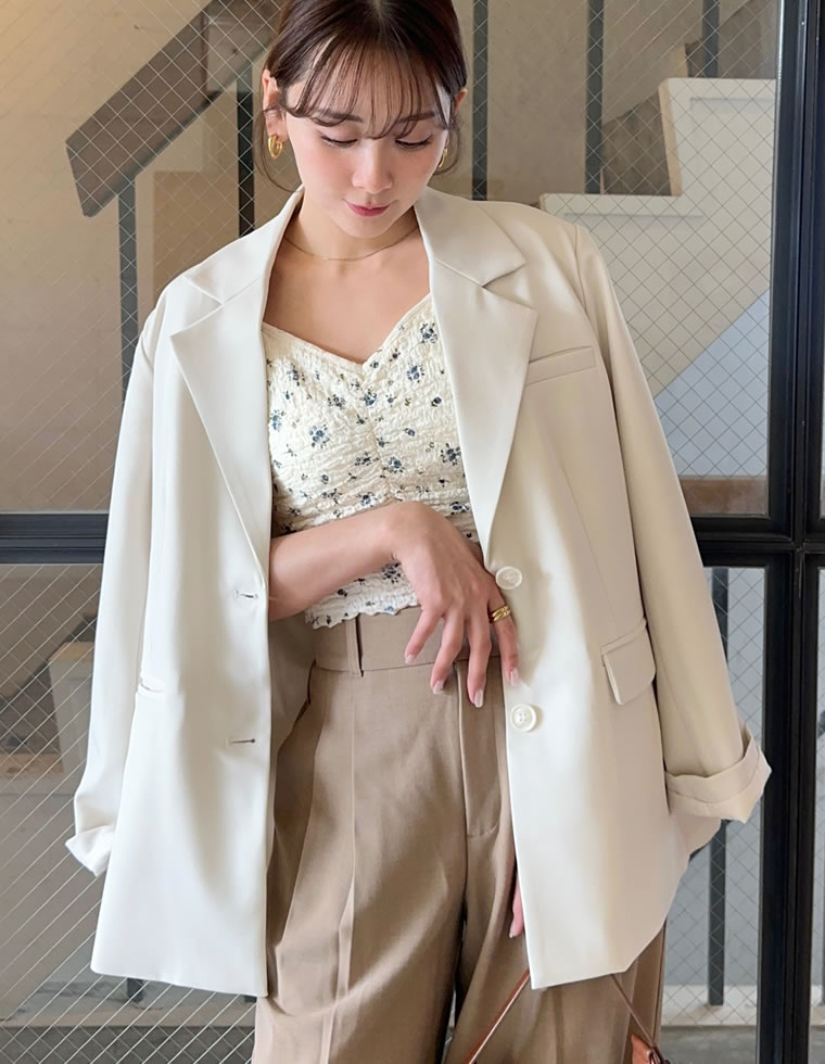 ストレッチミックスツイルジャケット
