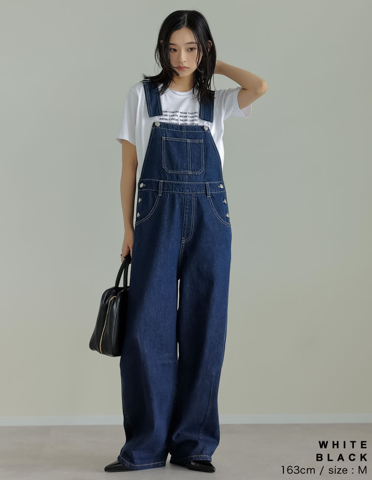 天竺MON CHERIロゴTシャツ