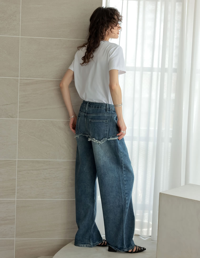 天竺MON CHERIロゴTシャツ