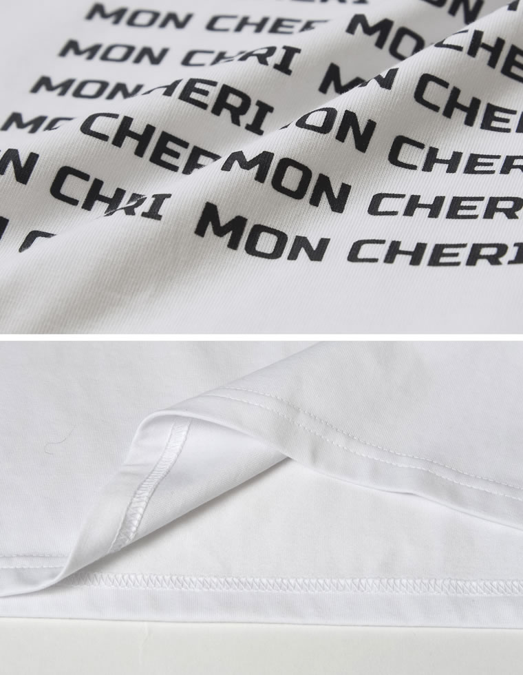 天竺MON CHERIロゴTシャツ