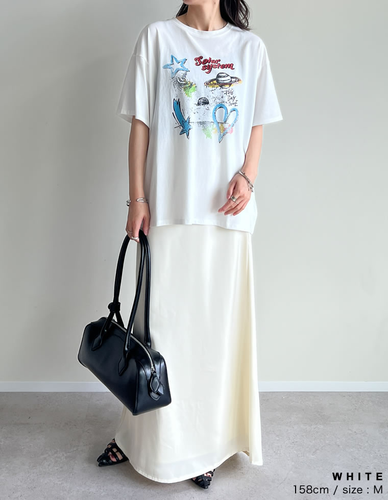 プラネットグラフィックTシャツ