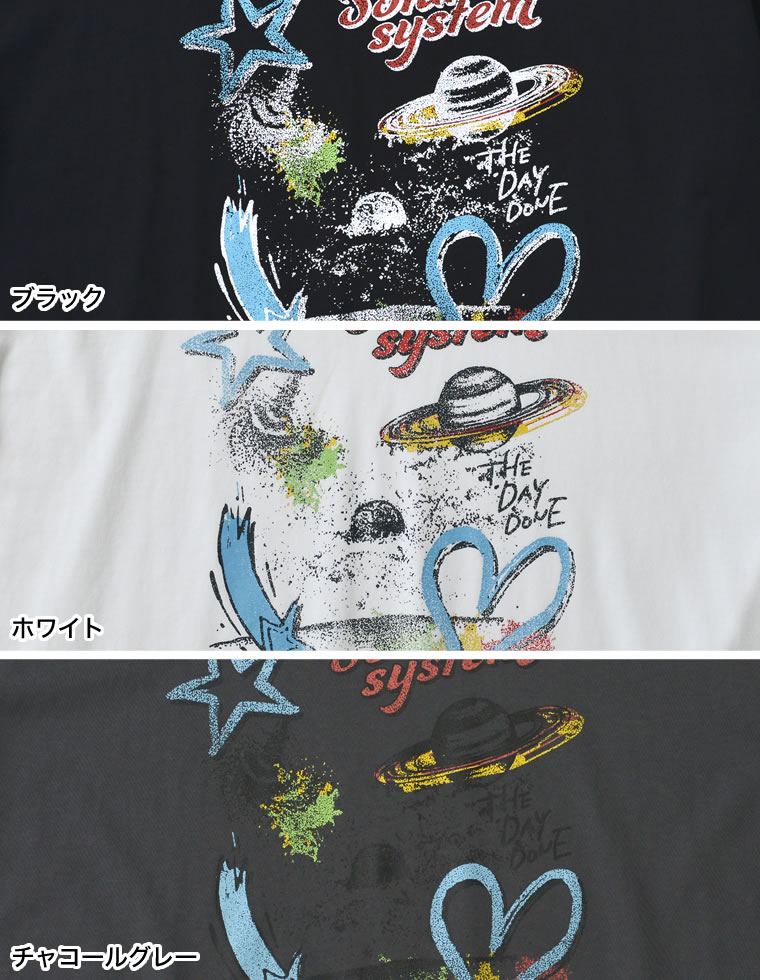 プラネットグラフィックTシャツ